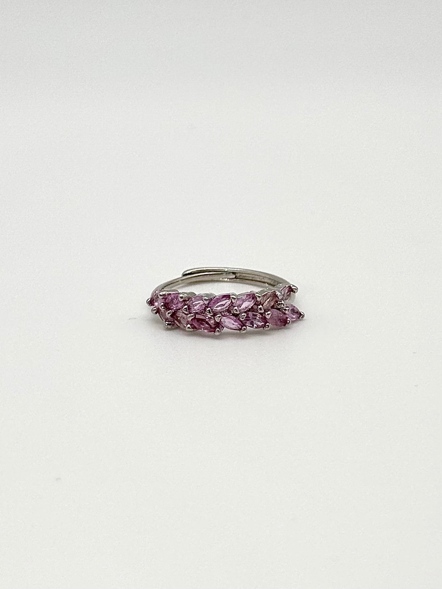 Pink Sapphire Eternity Ring