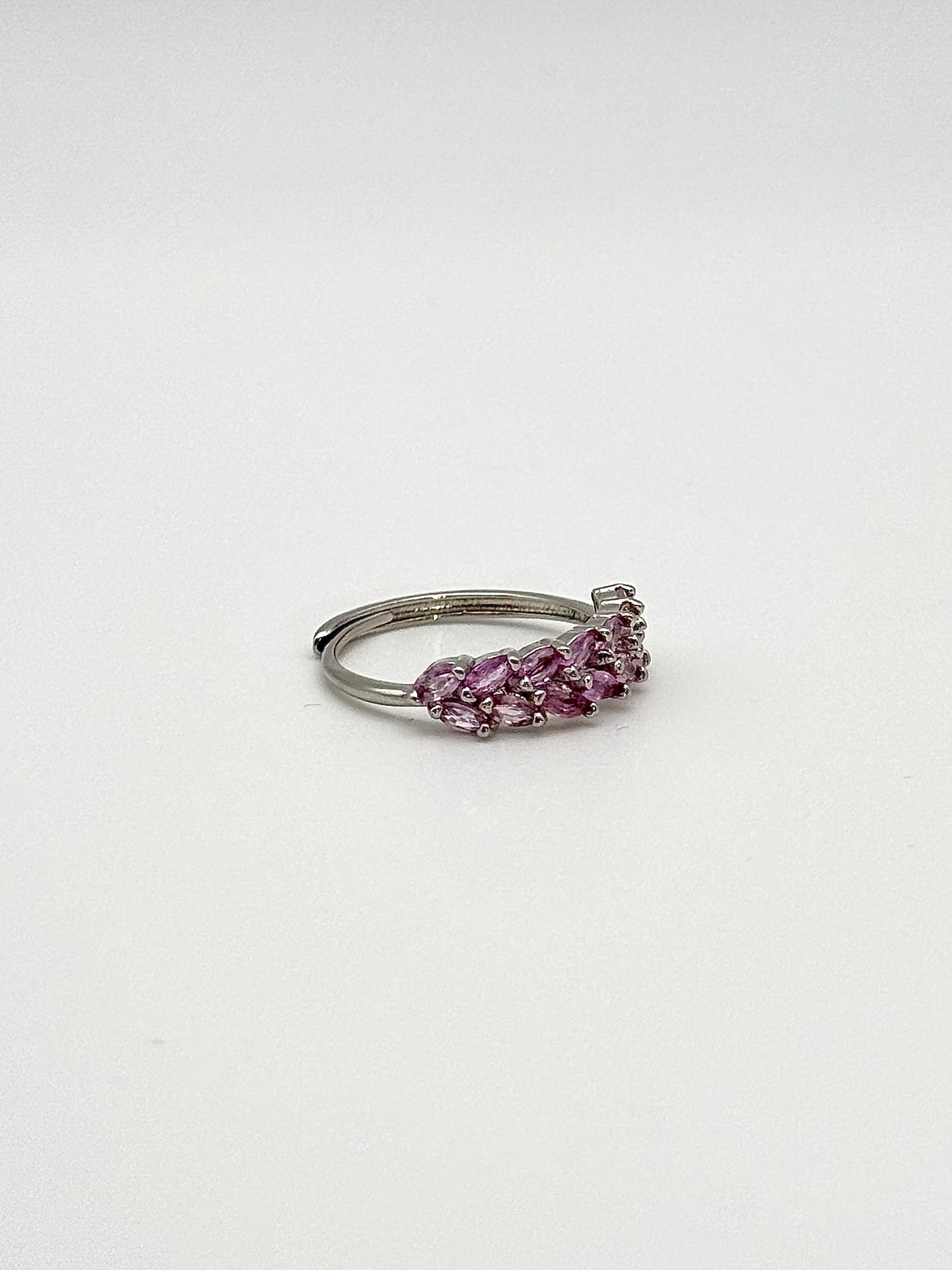 Pink Sapphire Eternity Ring