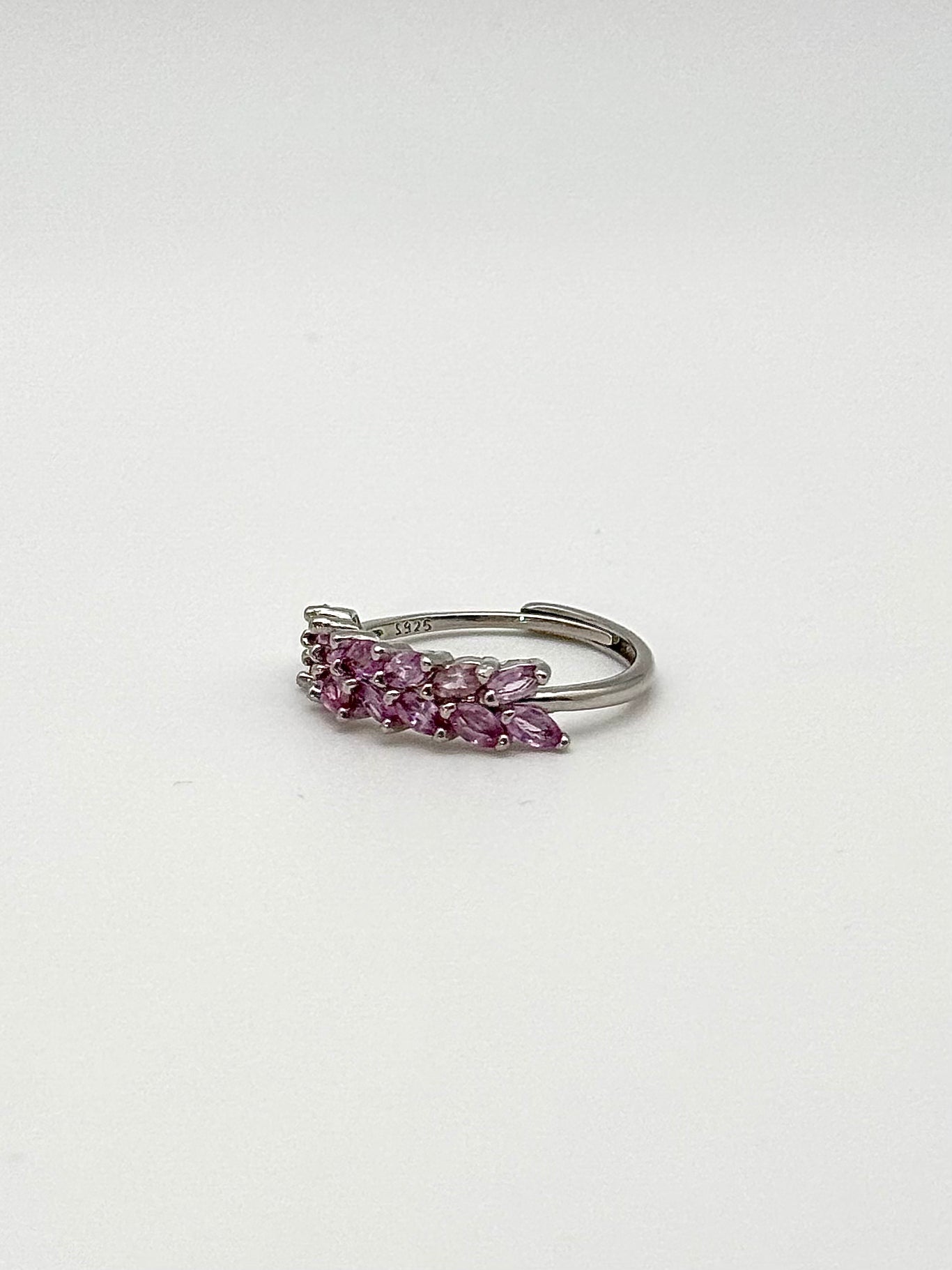 Pink Sapphire Eternity Ring