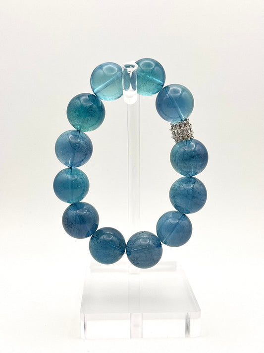 Dark Blue Aquamarine(16.2-17mm)