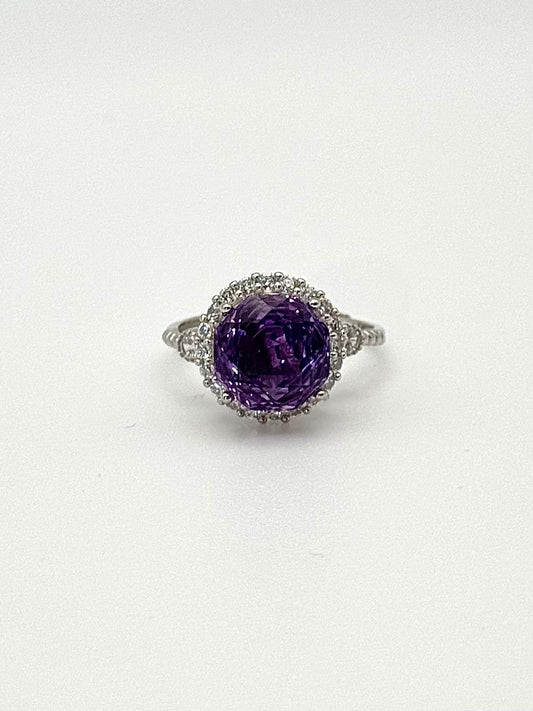 Rose Cut Amethyst