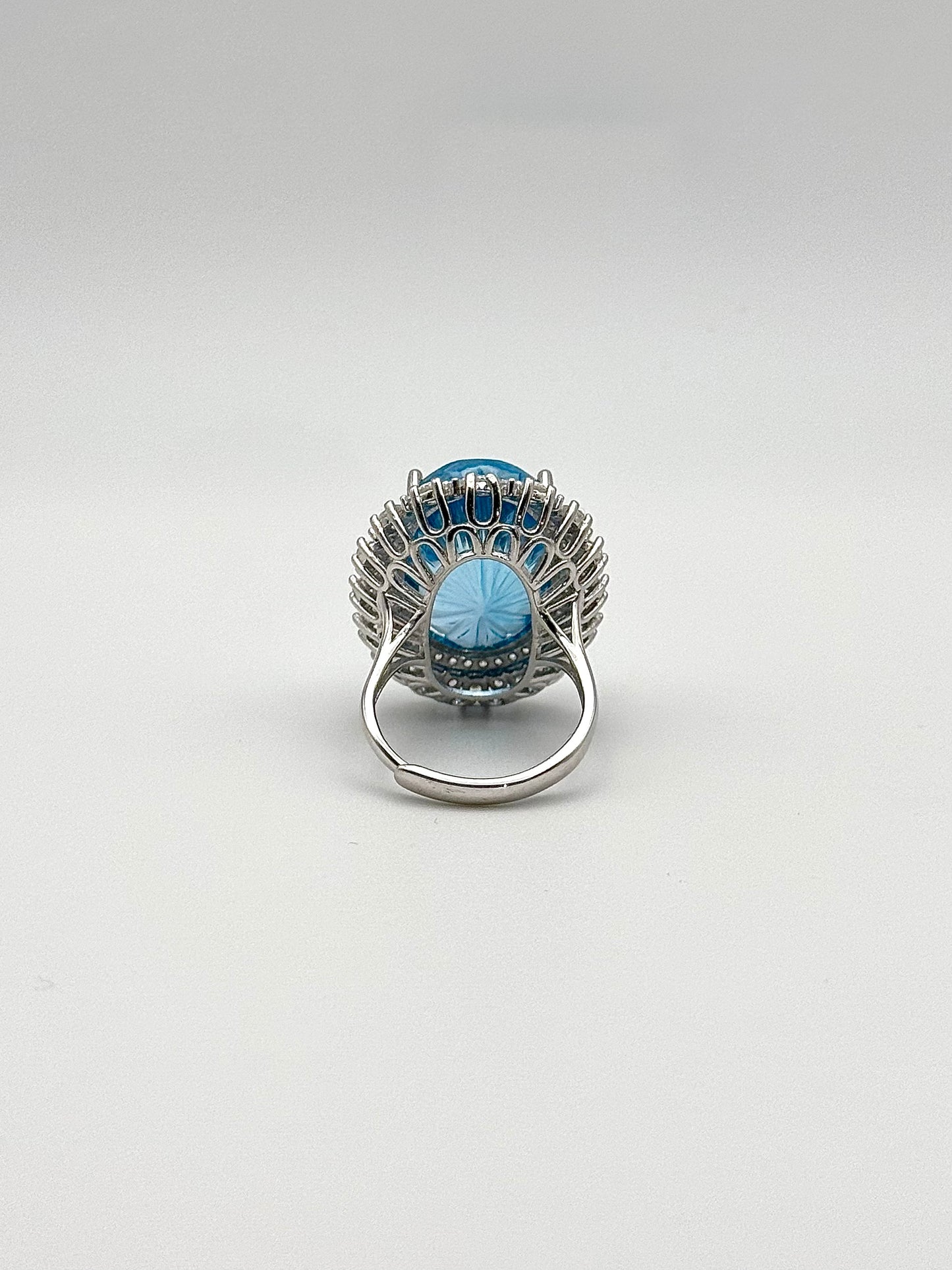 Blue Topaz Ring